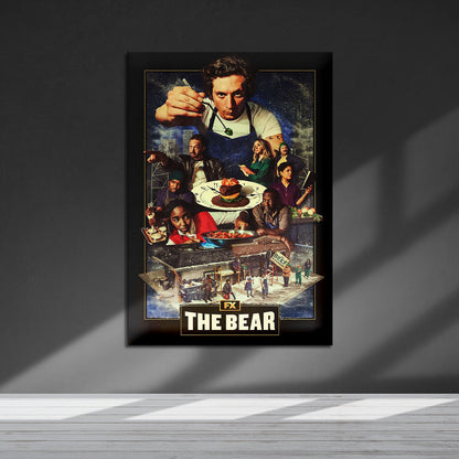 Flex Designs Metal Poster The Bear Key Art 5 x 7" Home Goods - TV Show 2022 TV Show Metal Poster