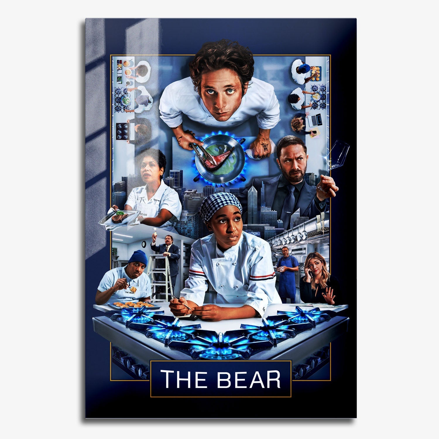 Flex Designs Metal Poster The Bear 11 x 17" Home Goods - TV Show 2022 TV Show Metal Poster