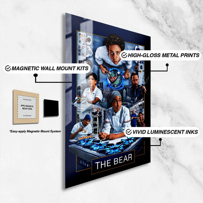 Flex Designs Metal Poster The Bear 16 x 24" Home Goods - TV Show 2022 TV Show Metal Poster