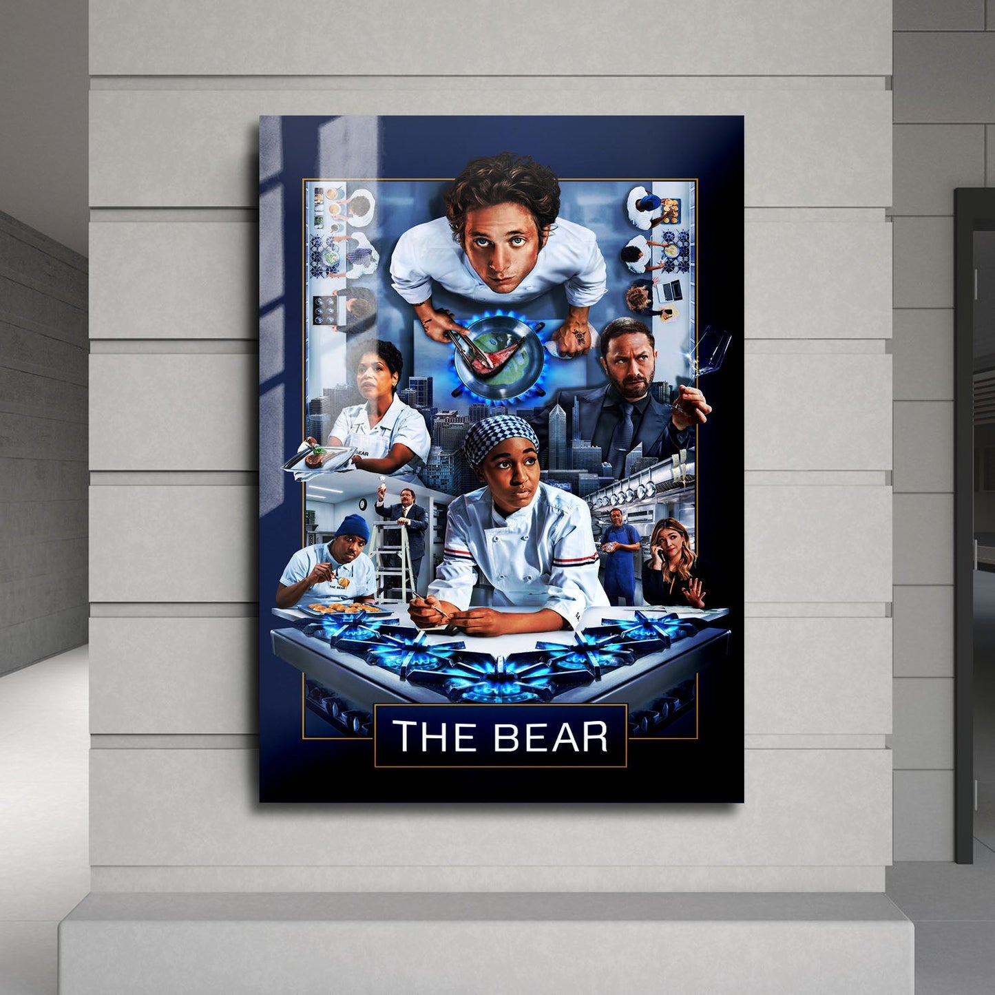 Flex Designs Metal Poster The Bear 24 x 36" Home Goods - TV Show 2022 TV Show Metal Poster