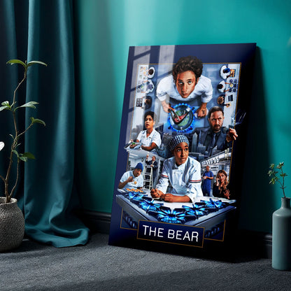 The Bear TV Show Metal Poster