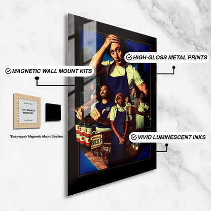 Flex Designs Metal Poster The Bear Key Visual 16 x 24" Home Goods - TV Show 2019 TV Show Metal Poster
