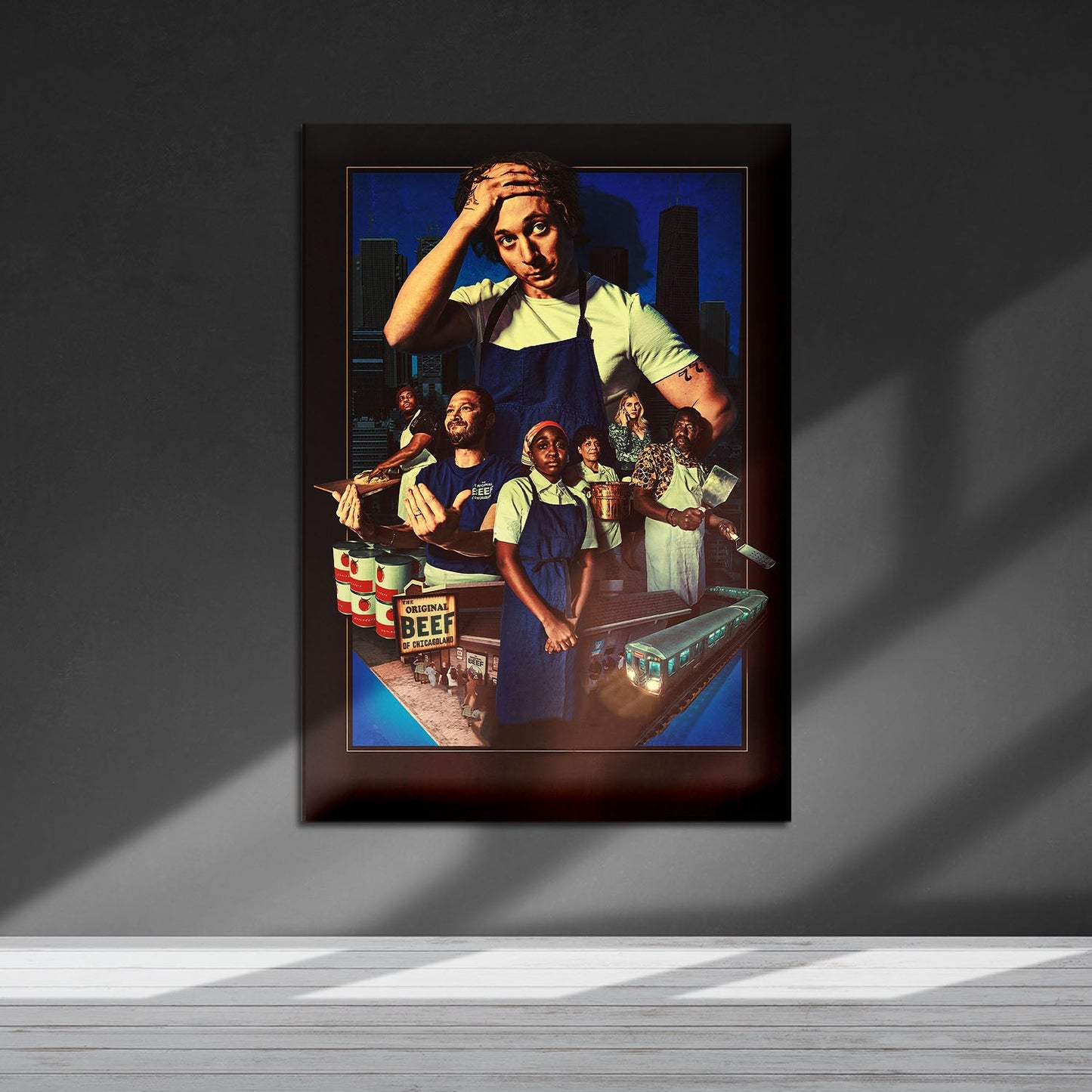 Flex Designs Metal Poster The Bear Key Visual 5 x 7" Home Goods - TV Show 2019 TV Show Metal Poster