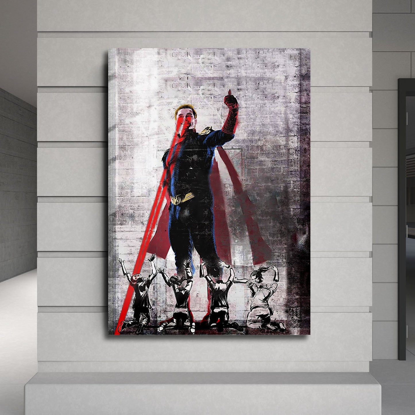 Flex Designs Metal Poster The Boys Key Art 24 x 36" Home Goods - TV Show 2019 TV Show Metal Poster