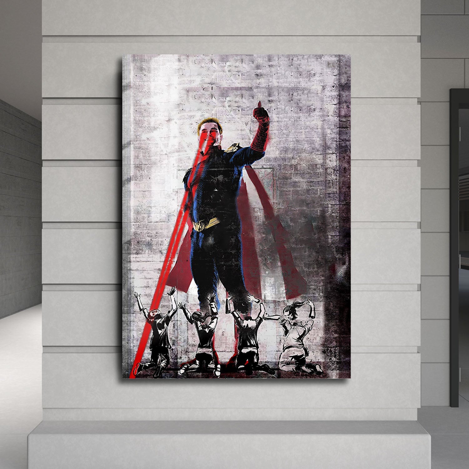 Flex Designs Metal Poster The Boys Key Art 24 x 36" Home Goods - TV Show 2019 TV Show Metal Poster