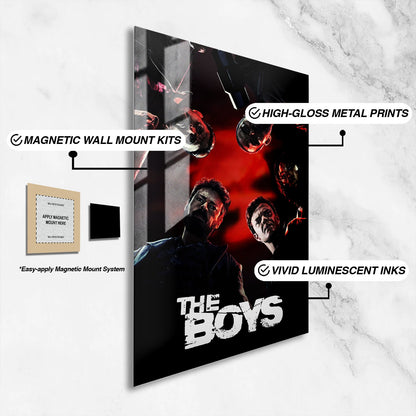 Flex Designs Metal Poster The Boys 16 x 24" Home Goods - TV Show 2019 TV Show Metal Poster