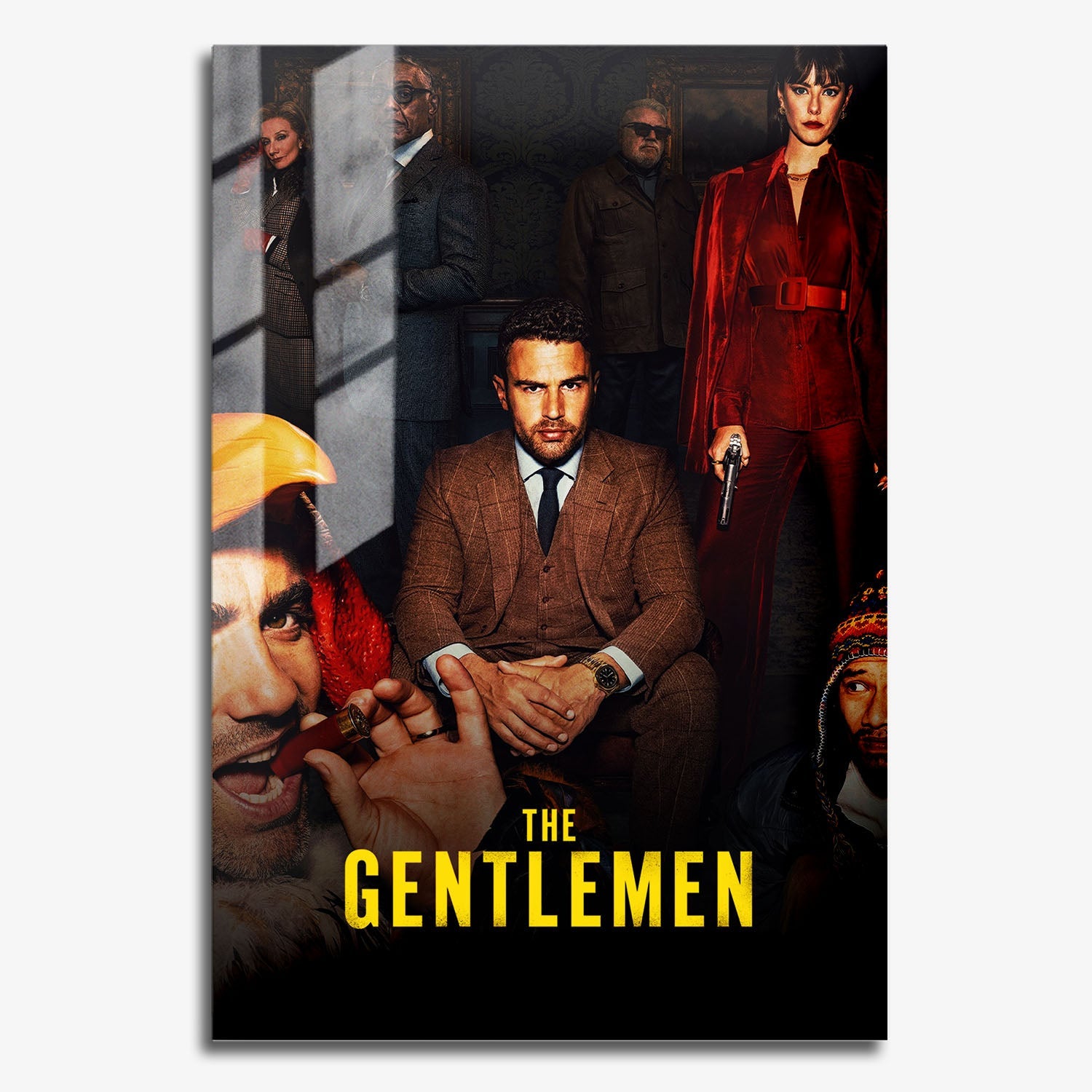 Flex Designs Metal Poster The Gentlemen 11 x 17" Home Goods - Movie 2019 Movie Metal Poster