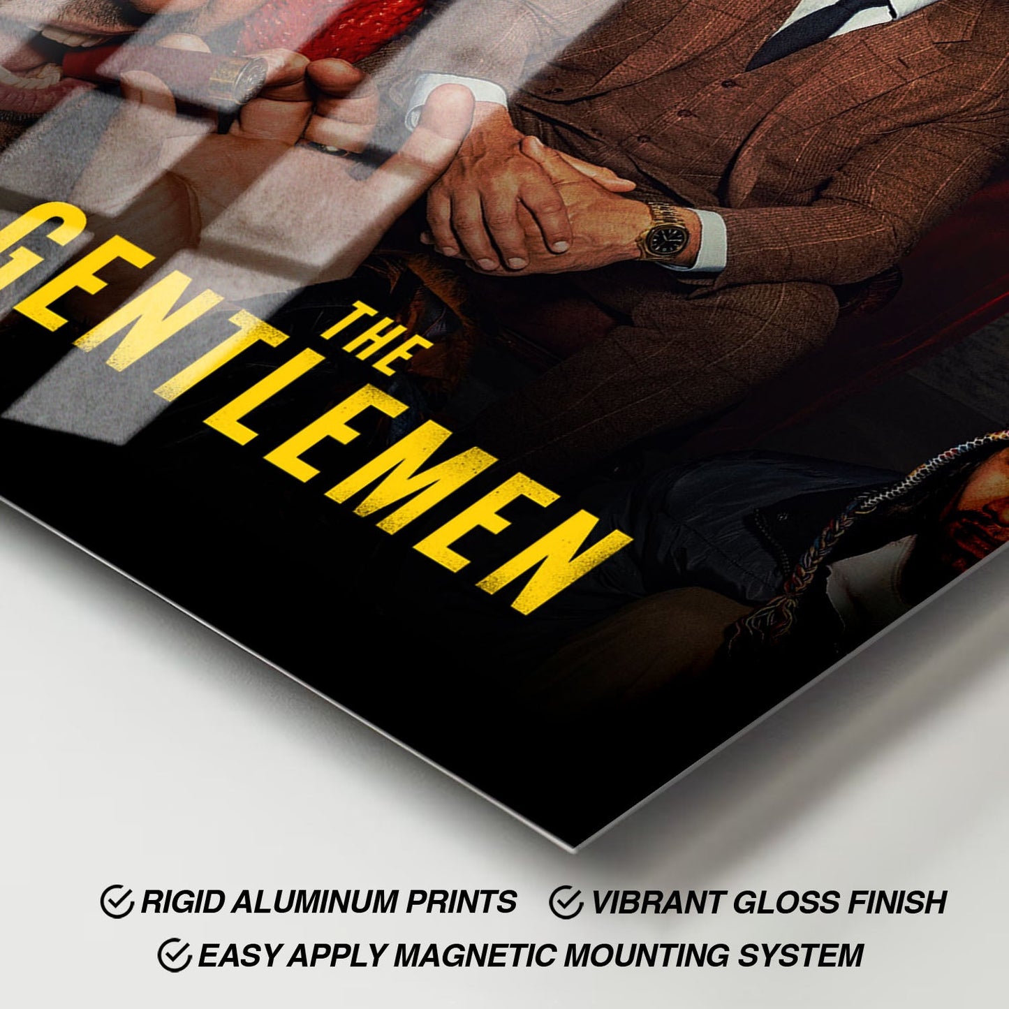 Flex Designs Metal Poster The Gentlemen 11 x 17" Home Goods - Movie 2019 Movie Metal Poster