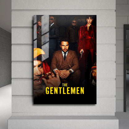 Flex Designs Metal Poster The Gentlemen 24 x 36" Home Goods - Movie 2019 Movie Metal Poster