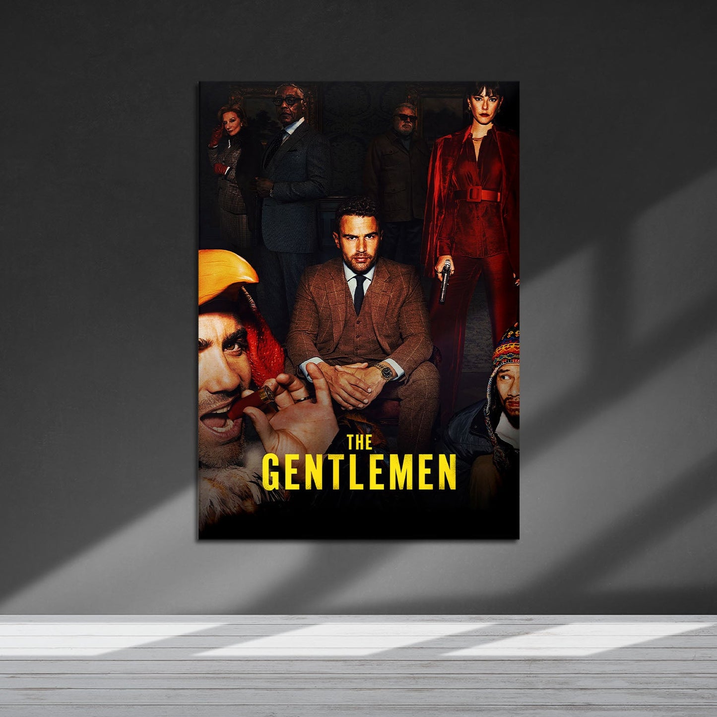 Flex Designs Metal Poster The Gentlemen 5 x 7" Home Goods - Movie 2019 Movie Metal Poster