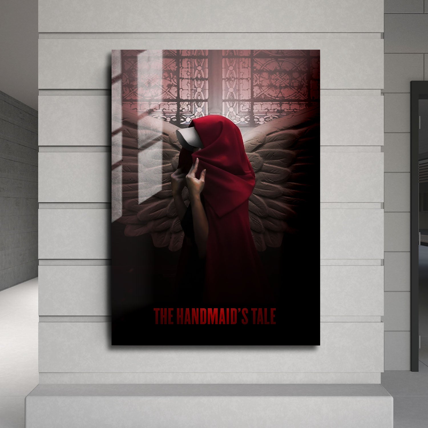Flex Designs Metal Poster The Handmaids Tale 24 x 36" Home Goods - TV Show 2017 TV Show Metal Poster