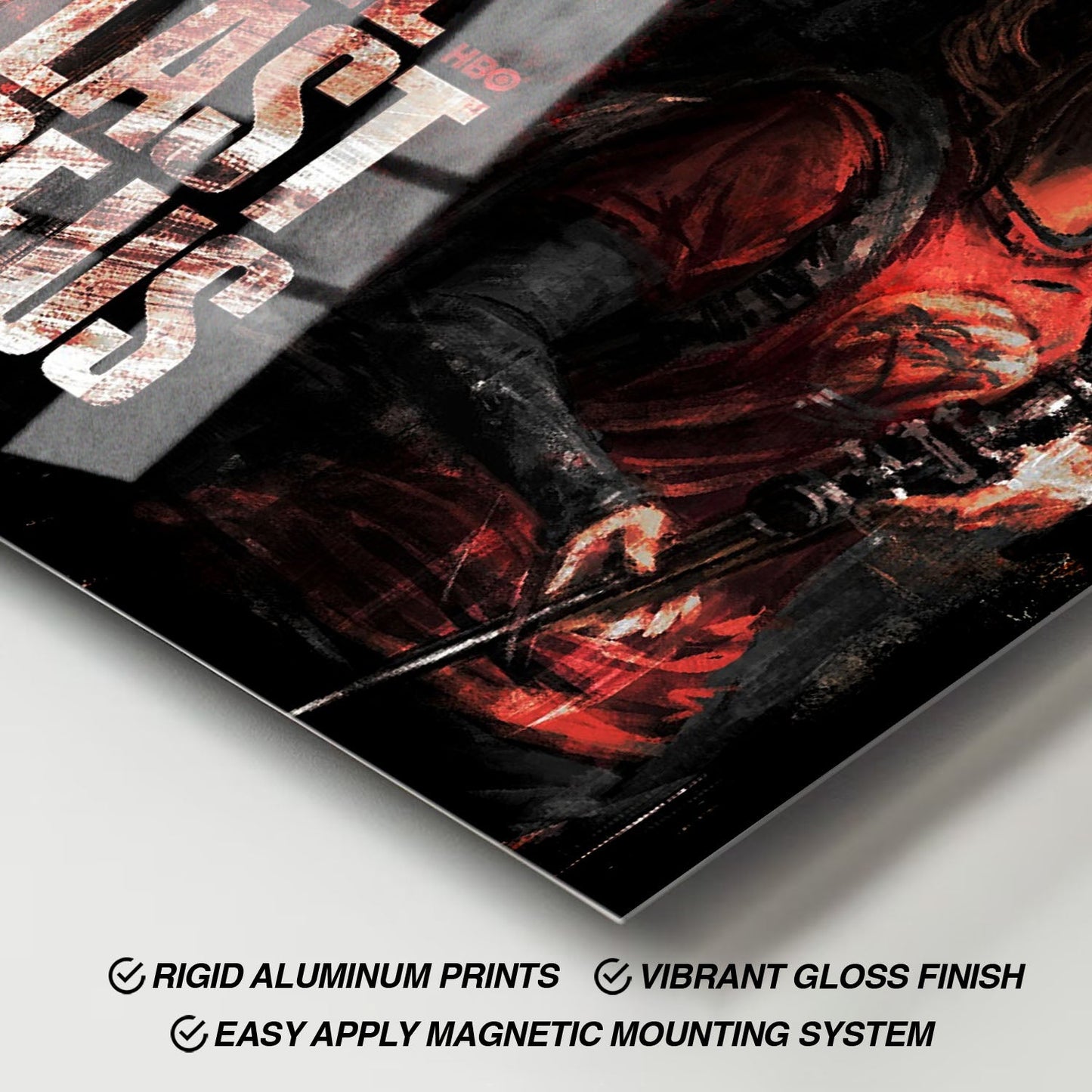 Flex Designs Metal Poster The Last of Us Cartoon 11 x 17" Home Goods - TV Show 2023 TV Show Metal Poster