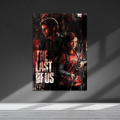 Flex Designs Metal Poster The Last of Us Cartoon 5 x 7" Home Goods - TV Show 2023 TV Show Metal Poster