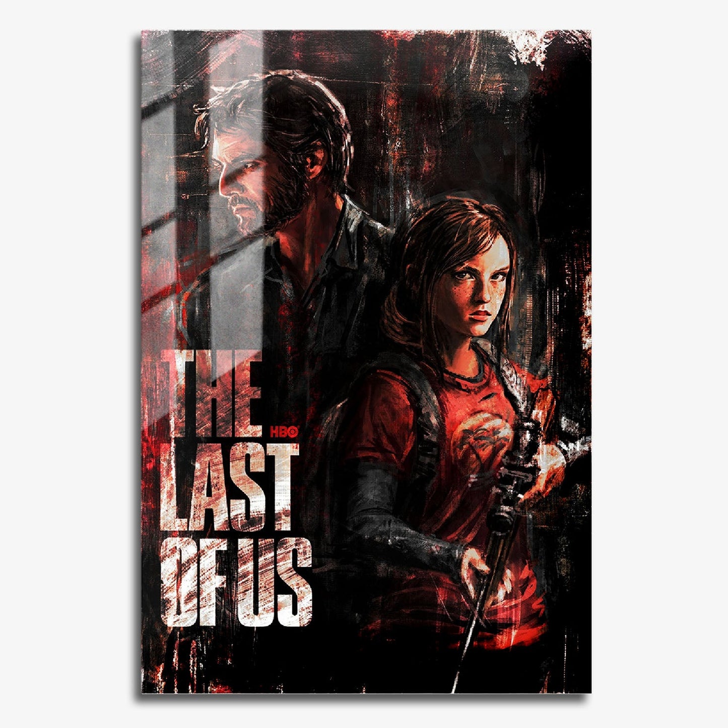 Flex Designs Metal Poster The Last of Us Cartoon 11 x 17" Home Goods - TV Show 2023 TV Show Metal Poster