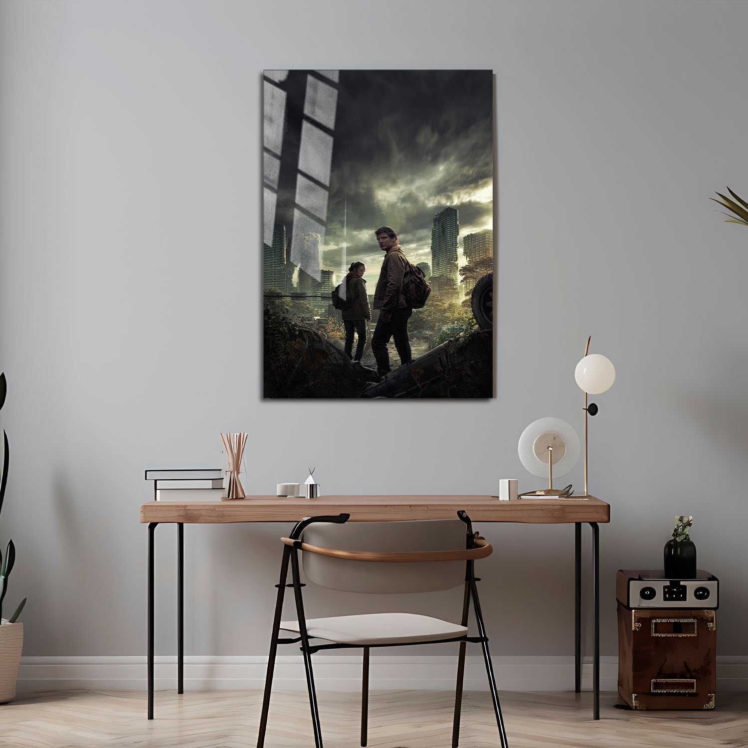 Flex Designs Metal Poster The Last of Us Key Visual 24 x 36" Home Goods - TV Show 2023 TV Show Metal Poster