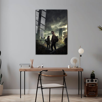 Flex Designs Metal Poster The Last of Us Key Visual 24 x 36" Home Goods - TV Show 2023 TV Show Metal Poster