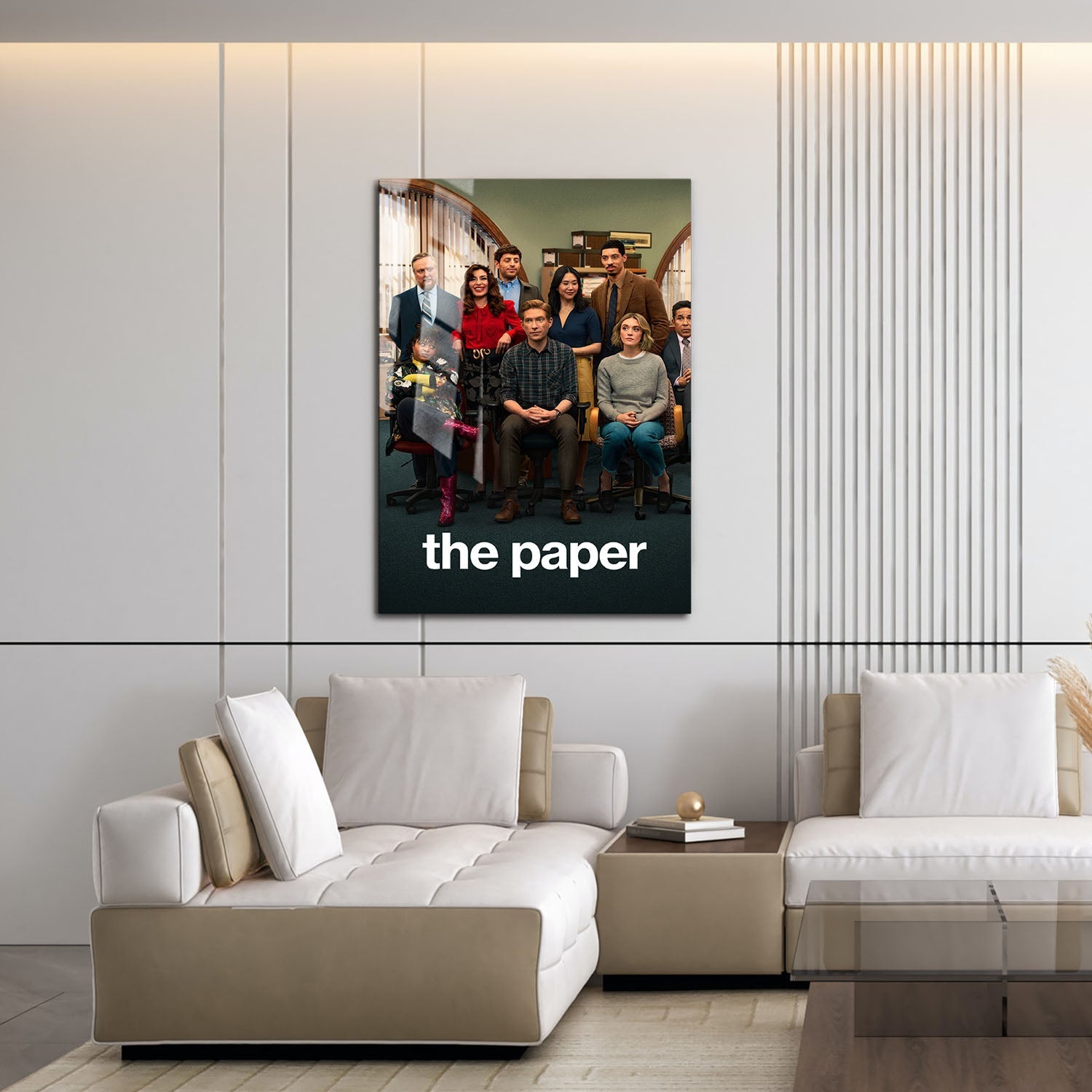 Flex Designs Metal Poster The Paper 16 x 24" Home Goods - Movie 2025 Movie Metal Poster