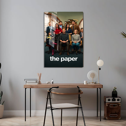 Flex Designs Metal Poster The Paper 24 x 36" Home Goods - Movie 2025 Movie Metal Poster