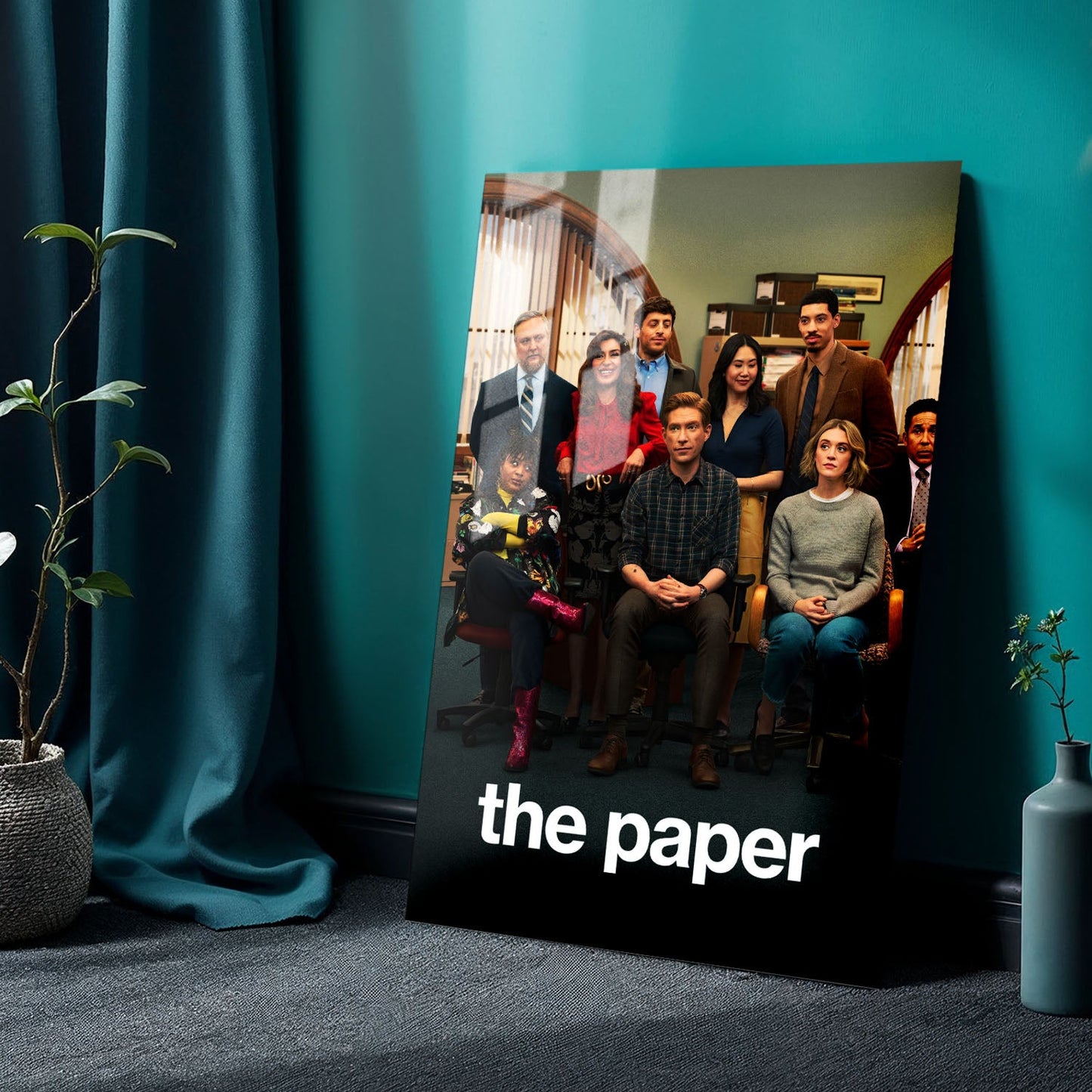 The Paper Movie Metal Poster