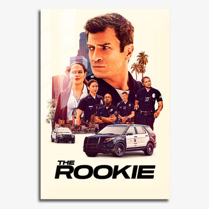 Flex Designs Metal Poster The Rookie 11 x 17" Home Goods - TV Show 2018 TV Show Metal Poster