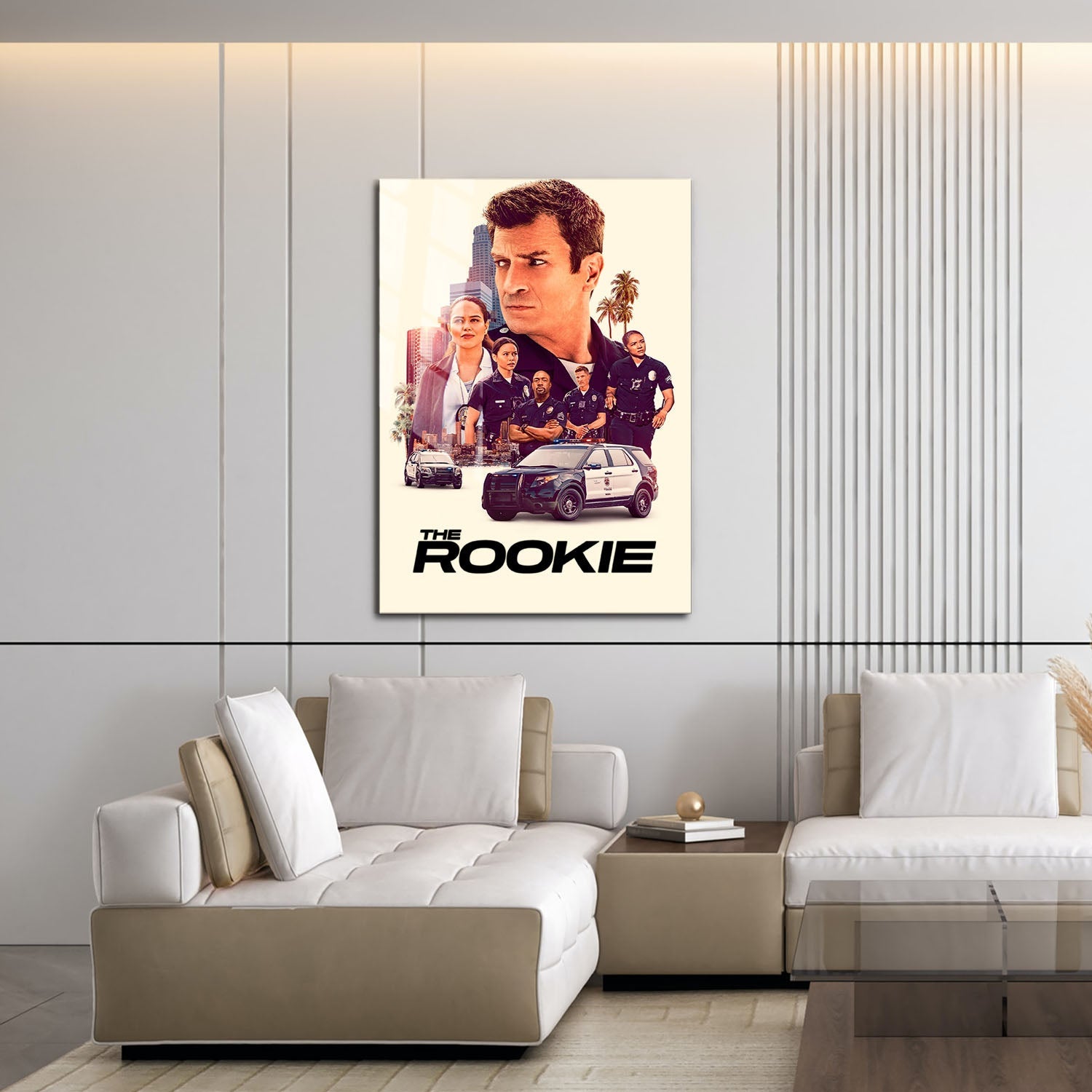 Flex Designs Metal Poster The Rookie 16 x 24" Home Goods - TV Show 2018 TV Show Metal Poster