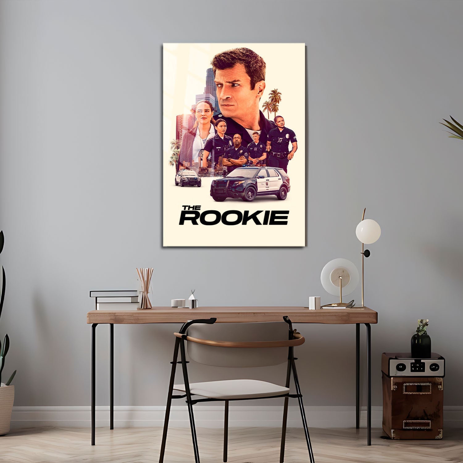 Flex Designs Metal Poster The Rookie 24 x 36" Home Goods - TV Show 2018 TV Show Metal Poster