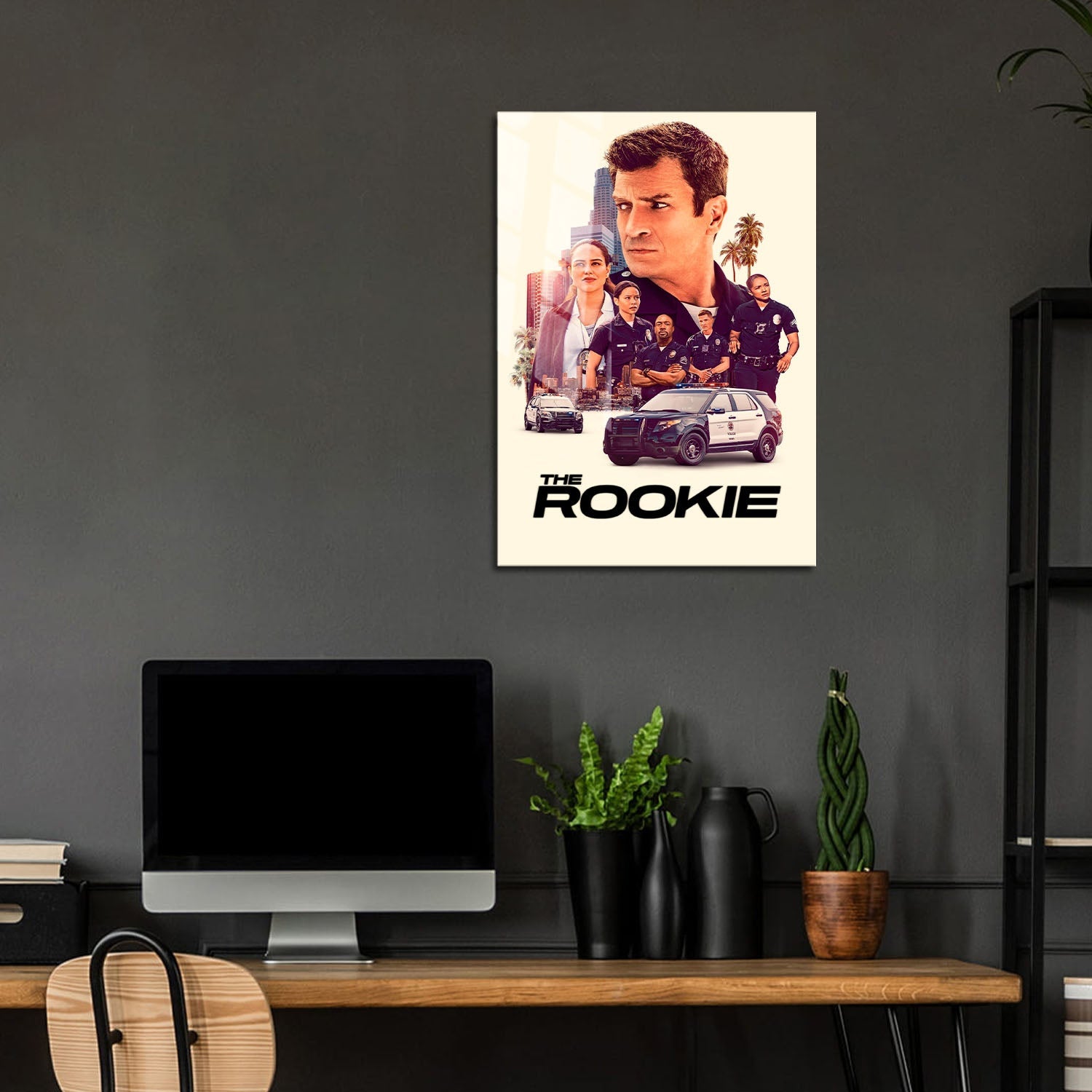 Flex Designs Metal Poster The Rookie 5 x 7" Home Goods - TV Show 2018 TV Show Metal Poster