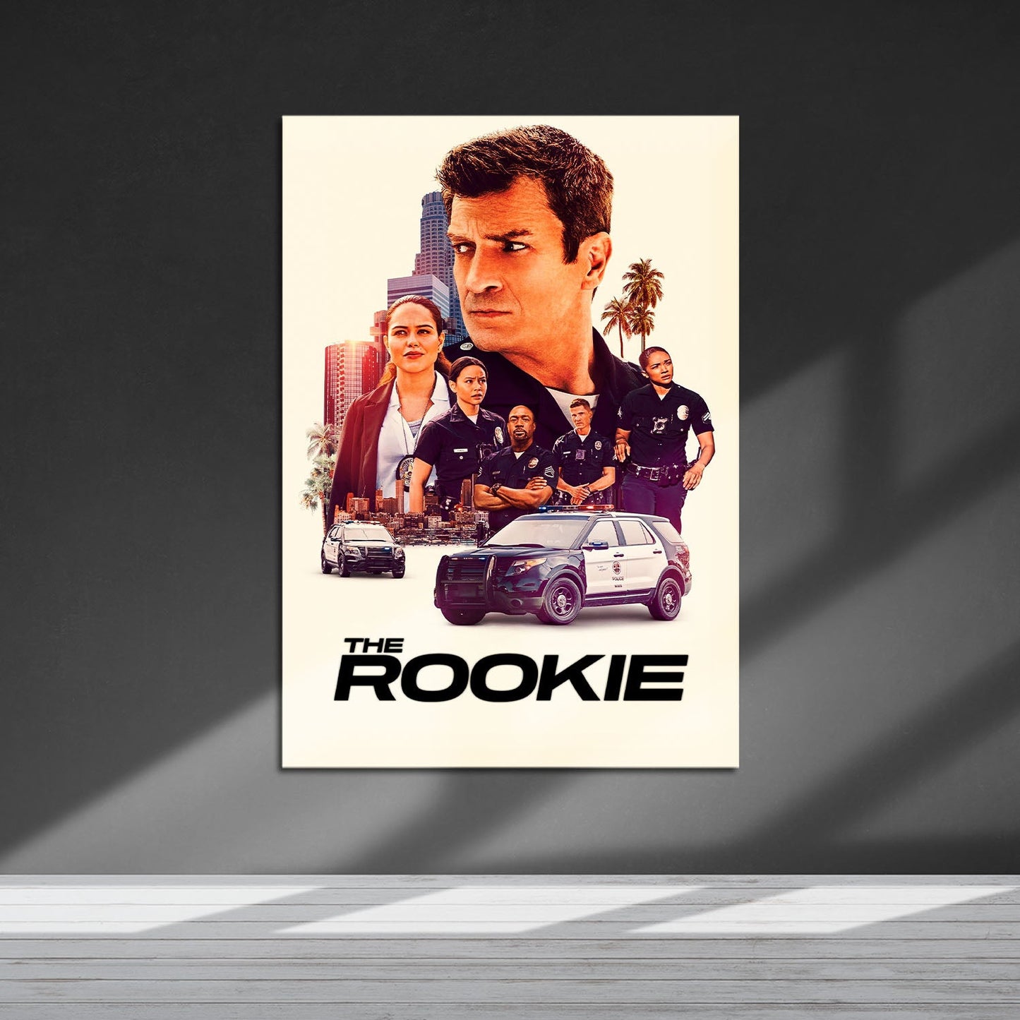 Flex Designs Metal Poster The Rookie 5 x 7" Home Goods - TV Show 2018 TV Show Metal Poster
