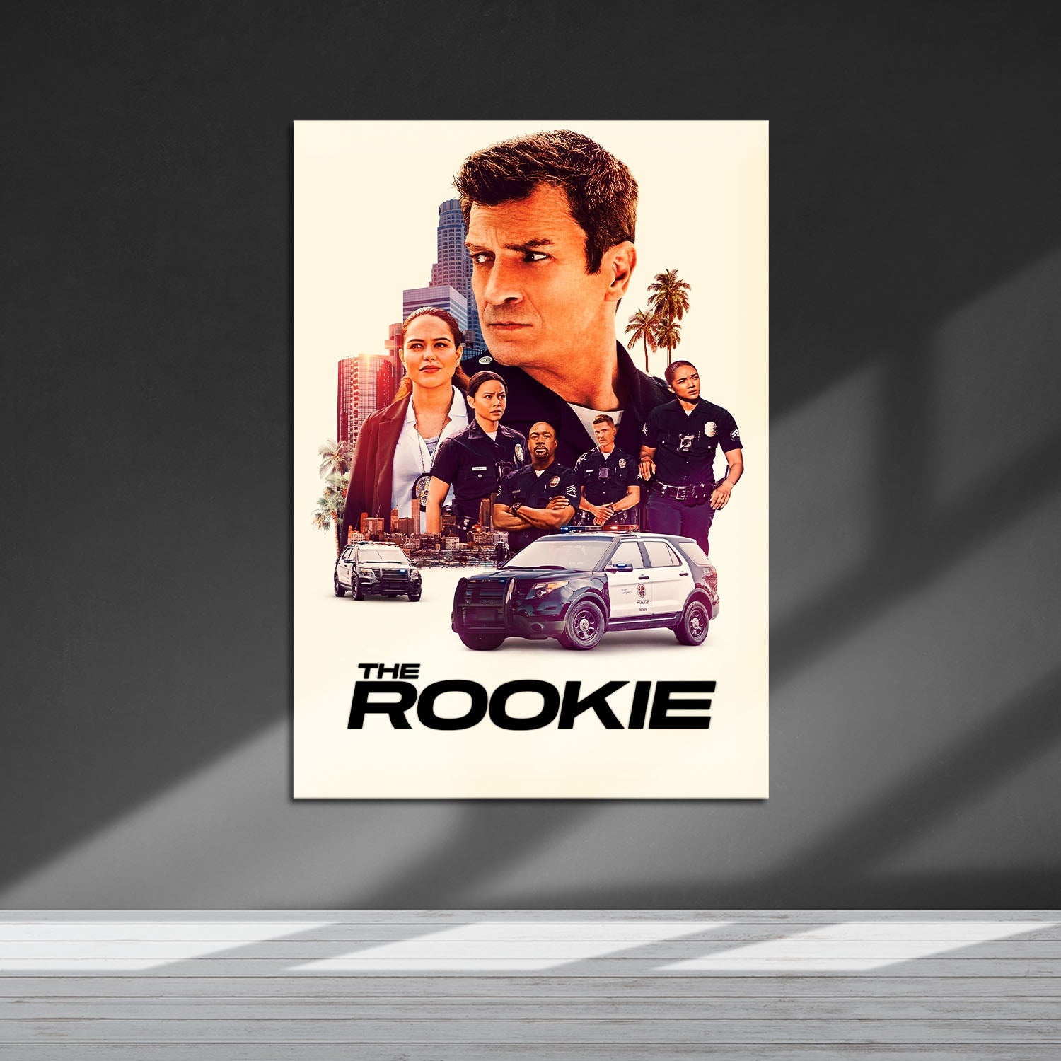 Flex Designs Metal Poster The Rookie 5 x 7" Home Goods - TV Show 2018 TV Show Metal Poster