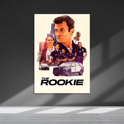 Flex Designs Metal Poster The Rookie 5 x 7" Home Goods - TV Show 2018 TV Show Metal Poster