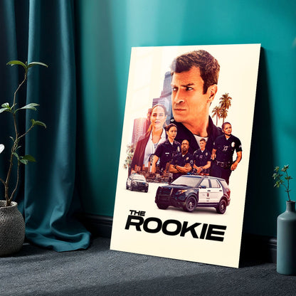 The Rookie TV Show Metal Poster