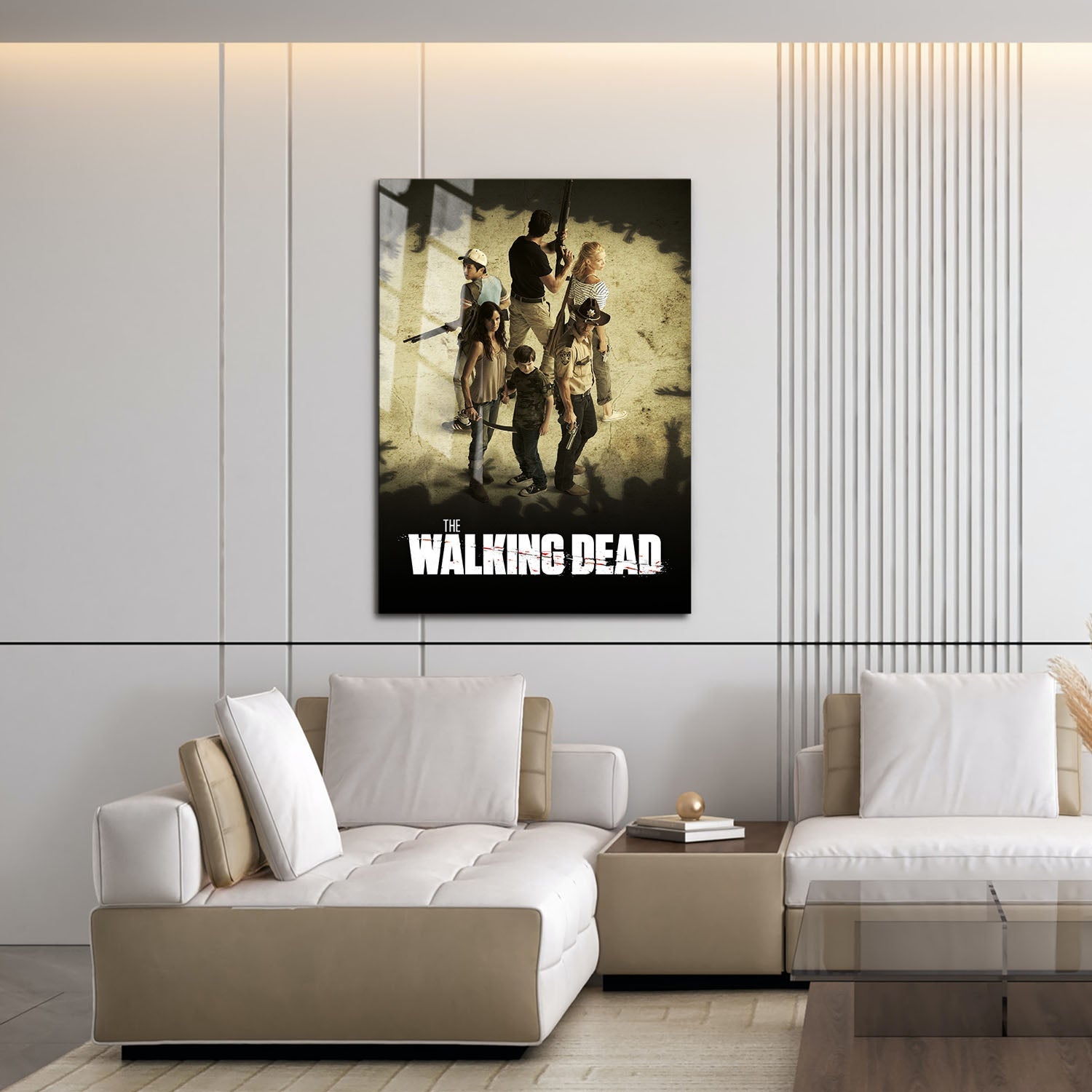 Flex Designs Metal Poster The Walking Dead 16 x 24" Home Goods - TV Show 2010 TV Show Metal Poster