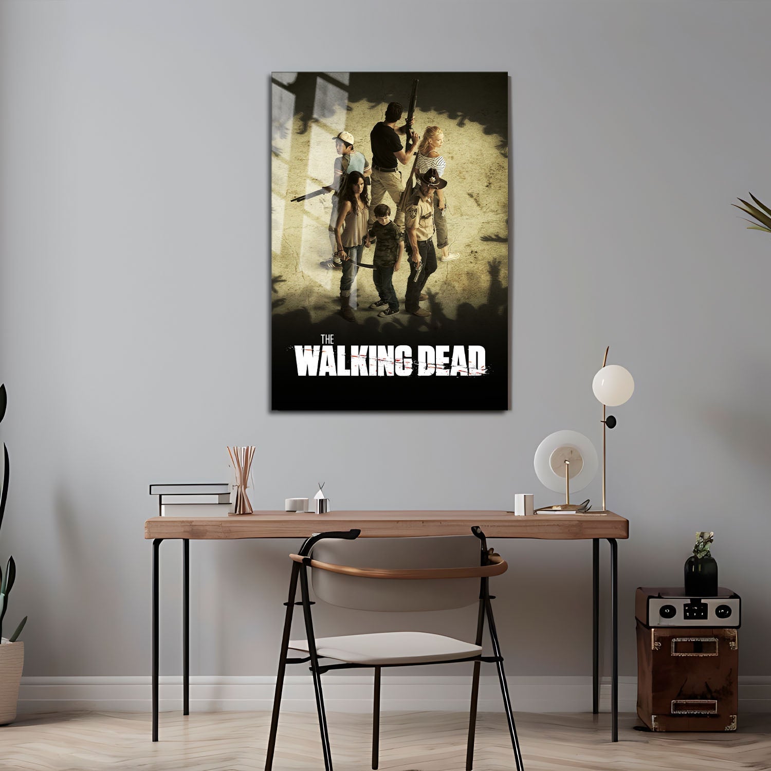 Flex Designs Metal Poster The Walking Dead 24 x 36" Home Goods - TV Show 2010 TV Show Metal Poster