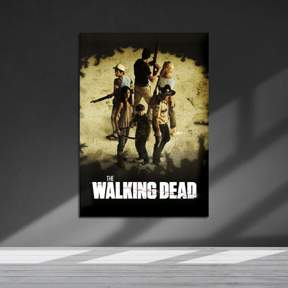Flex Designs Metal Poster The Walking Dead 5 x 7" Home Goods - TV Show 2010 TV Show Metal Poster