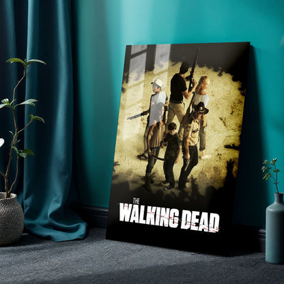 The Walking Dead TV Show Metal Poster