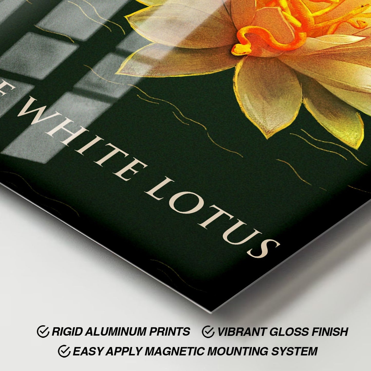 Flex Designs Metal Poster The White Lotus 11 x 17" Home Goods - TV Show 2021 TV Show Metal Poster