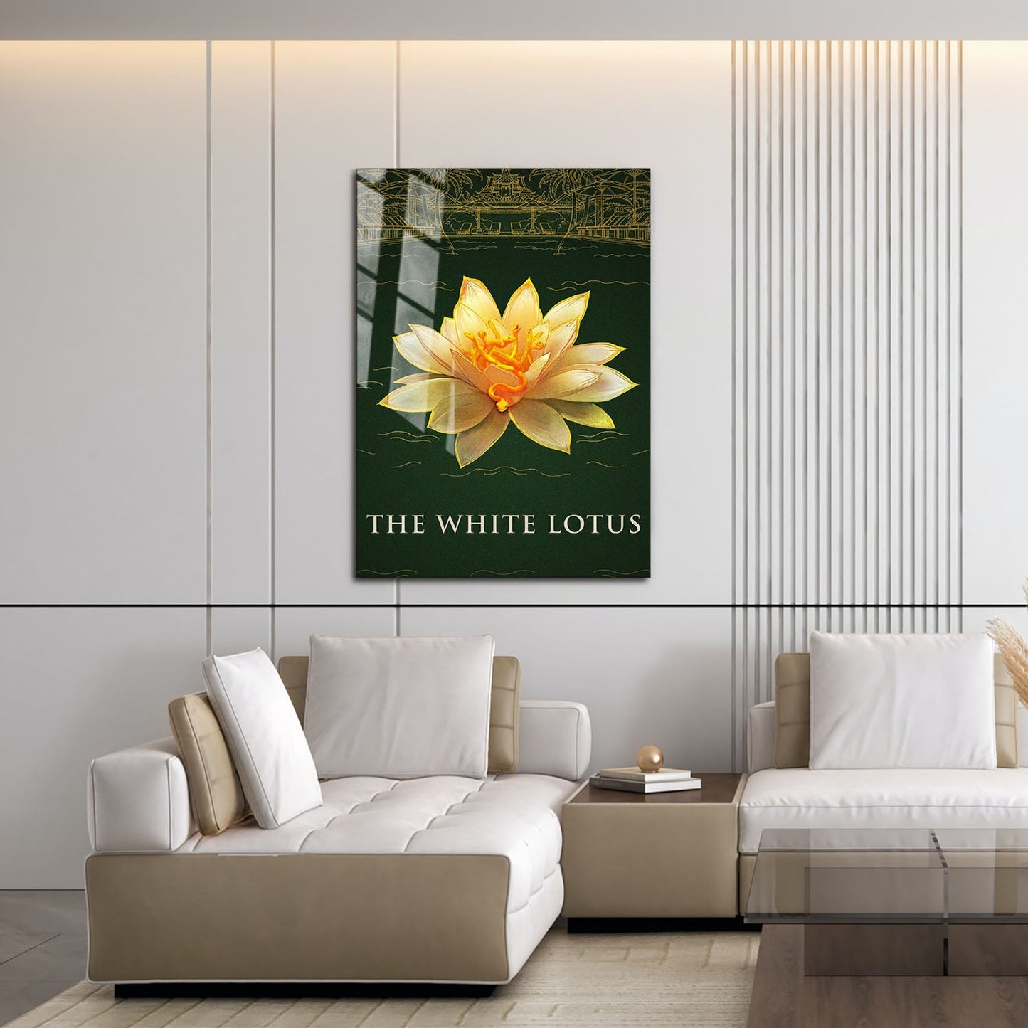 Flex Designs Metal Poster The White Lotus 16 x 24" Home Goods - TV Show 2021 TV Show Metal Poster