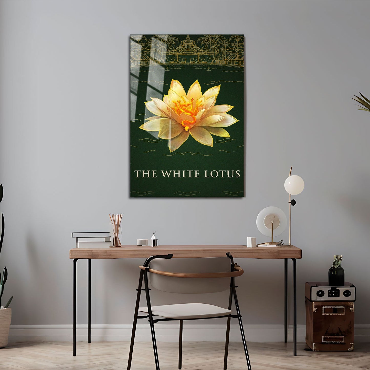 Flex Designs Metal Poster The White Lotus 24 x 36" Home Goods - TV Show 2021 TV Show Metal Poster