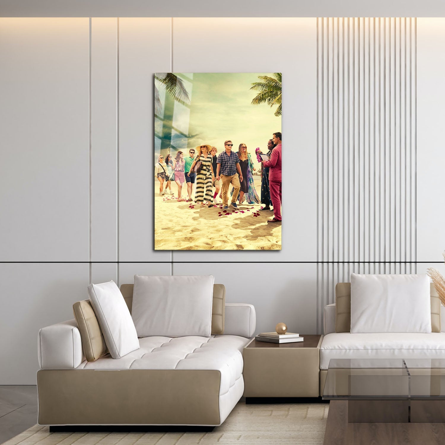 Flex Designs Metal Poster The White Lotus Season 1 Key Art 16 x 24" Home Goods - TV Show 2021 TV Show Metal Poster
