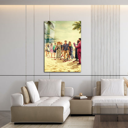 Flex Designs Metal Poster The White Lotus Season 1 Key Art 16 x 24" Home Goods - TV Show 2021 TV Show Metal Poster