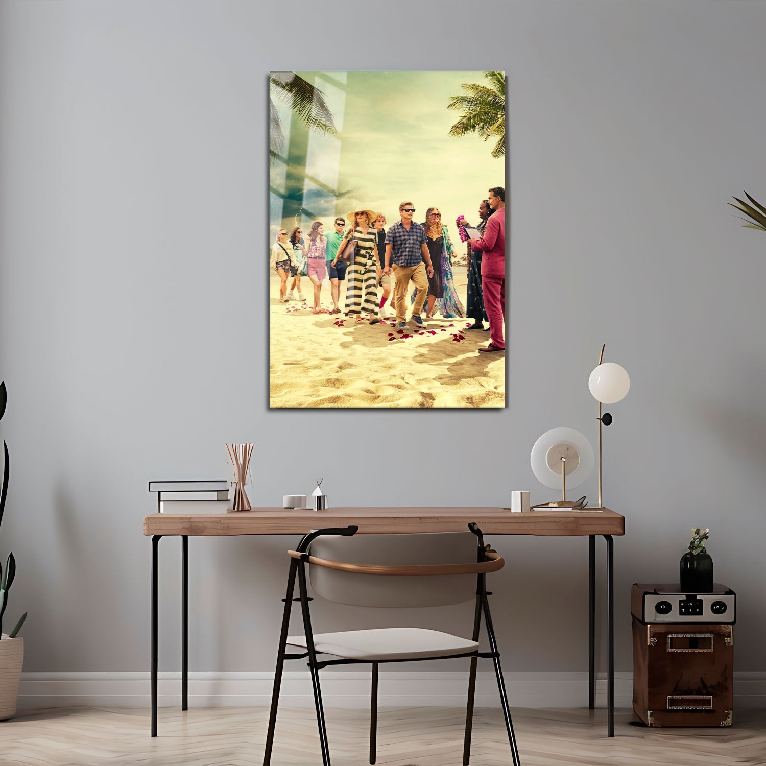 Flex Designs Metal Poster The White Lotus Season 1 Key Art 24 x 36" Home Goods - TV Show 2021 TV Show Metal Poster
