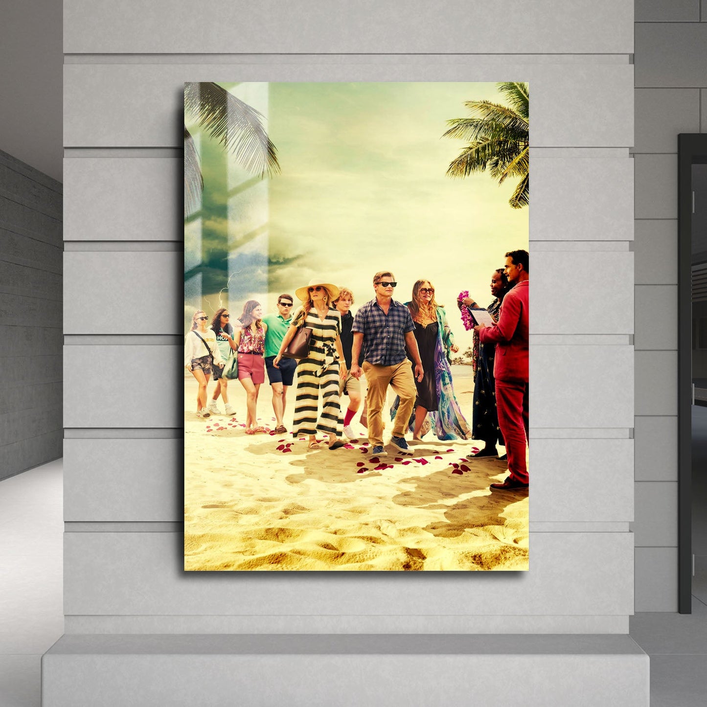Flex Designs Metal Poster The White Lotus Season 1 Key Art 24 x 36" Home Goods - TV Show 2021 TV Show Metal Poster
