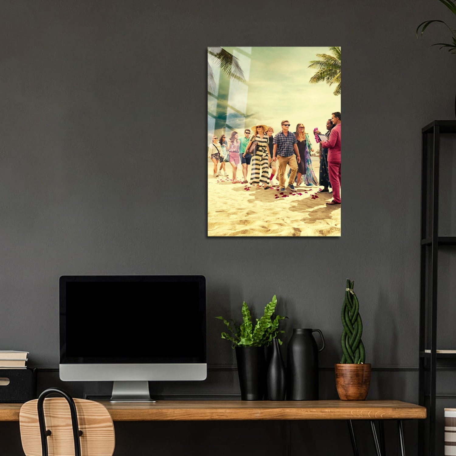 Flex Designs Metal Poster The White Lotus Season 1 Key Art 5 x 7" Home Goods - TV Show 2021 TV Show Metal Poster