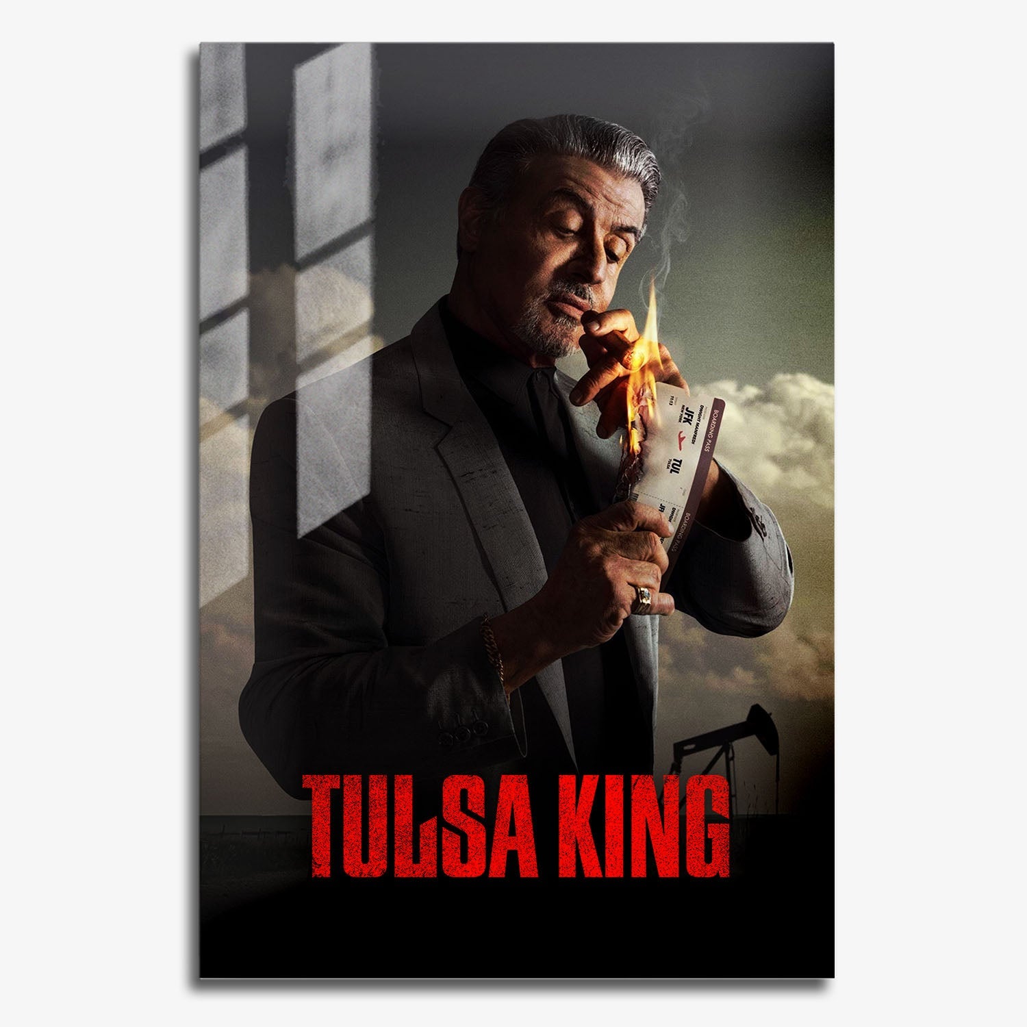 Flex Designs Metal Poster Tulsa King 11 x 17" Home Goods - TV Show 2022 TV Show Metal Poster