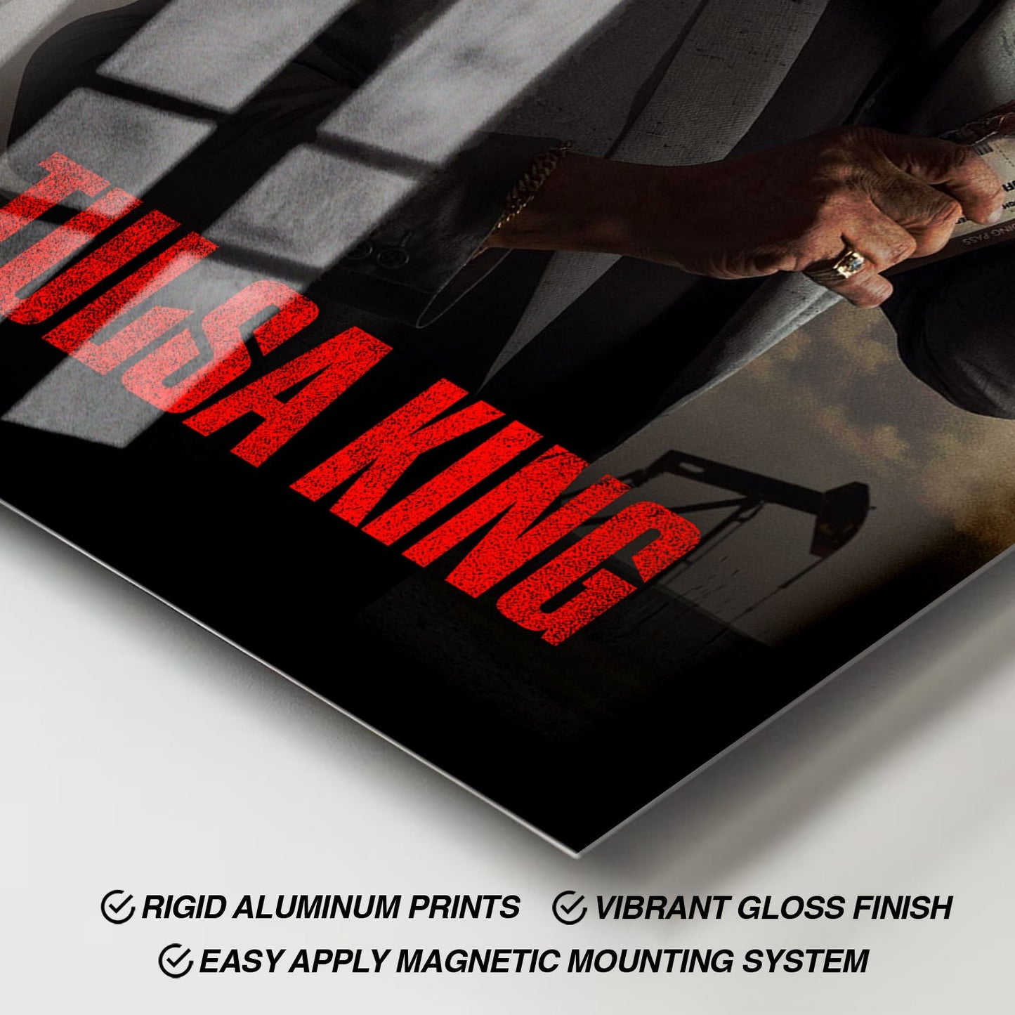 Flex Designs Metal Poster Tulsa King 11 x 17" Home Goods - TV Show 2022 TV Show Metal Poster