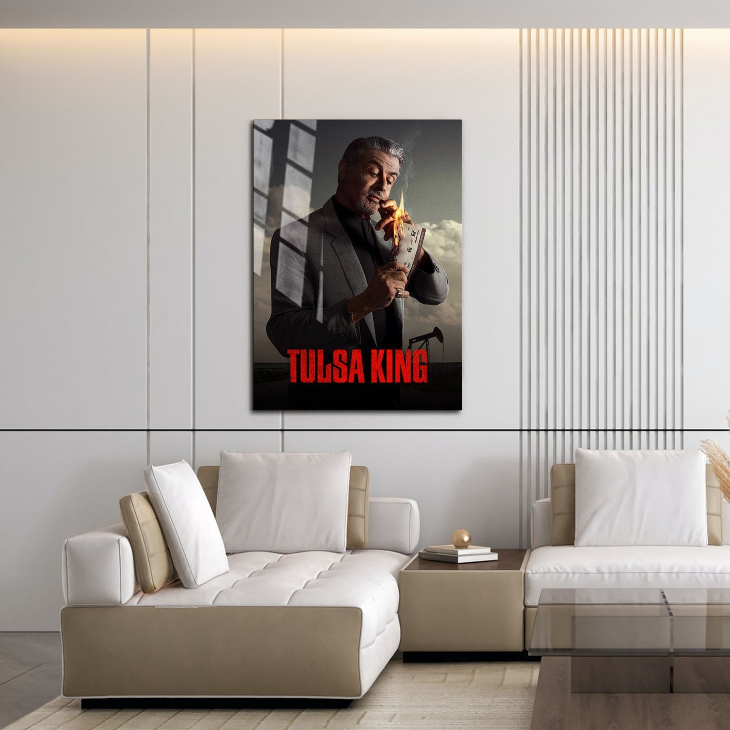 Flex Designs Metal Poster Tulsa King 16 x 24" Home Goods - TV Show 2022 TV Show Metal Poster