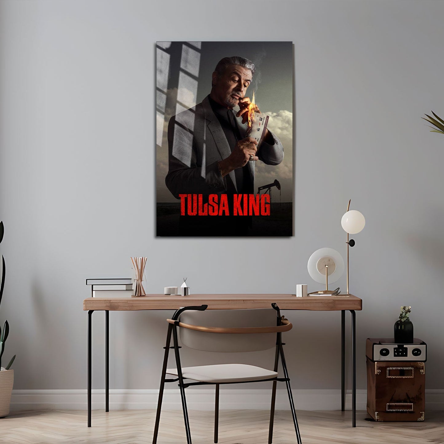 Flex Designs Metal Poster Tulsa King 24 x 36" Home Goods - TV Show 2022 TV Show Metal Poster