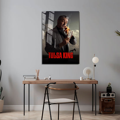 Flex Designs Metal Poster Tulsa King 24 x 36" Home Goods - TV Show 2022 TV Show Metal Poster