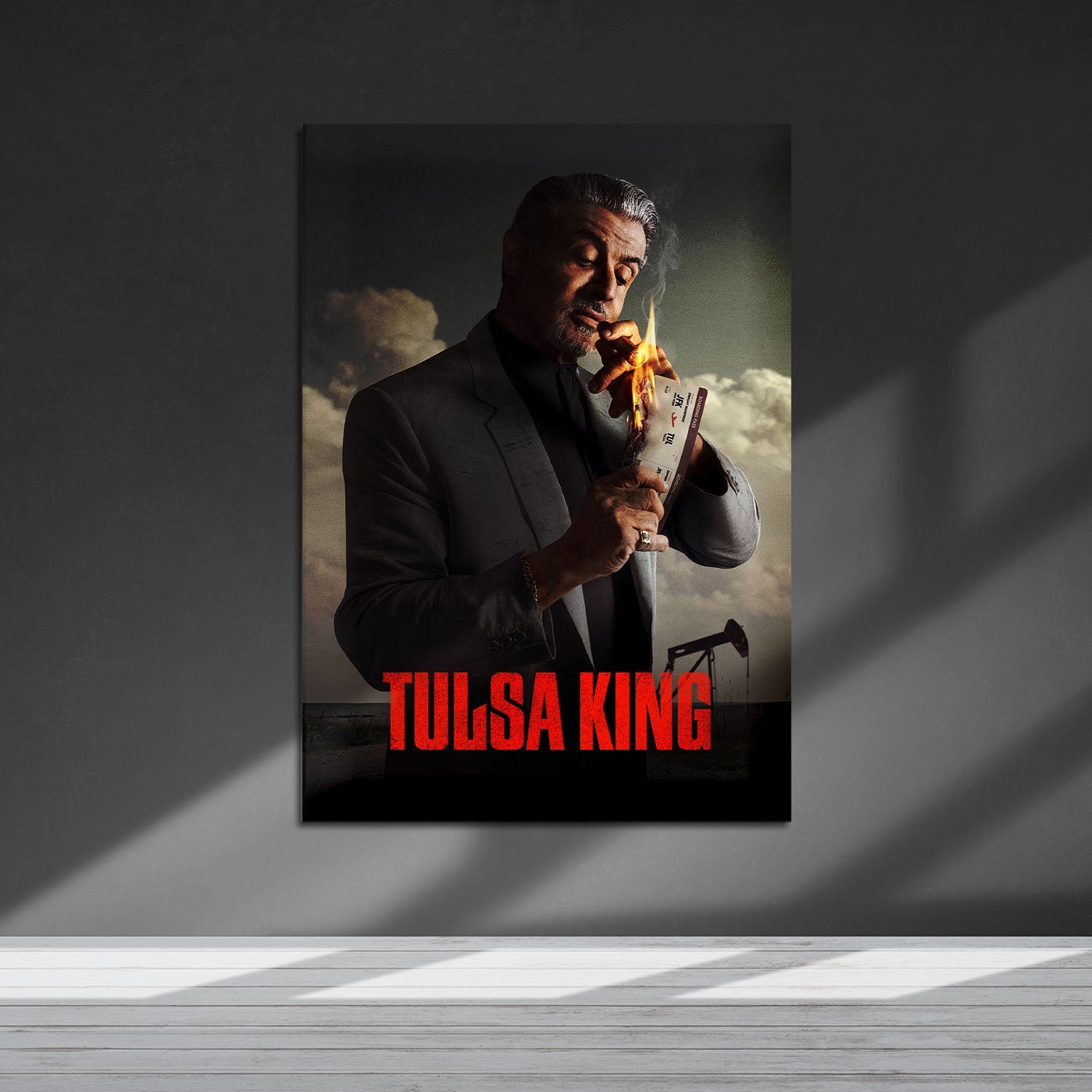 Flex Designs Metal Poster Tulsa King 5 x 7" Home Goods - TV Show 2022 TV Show Metal Poster