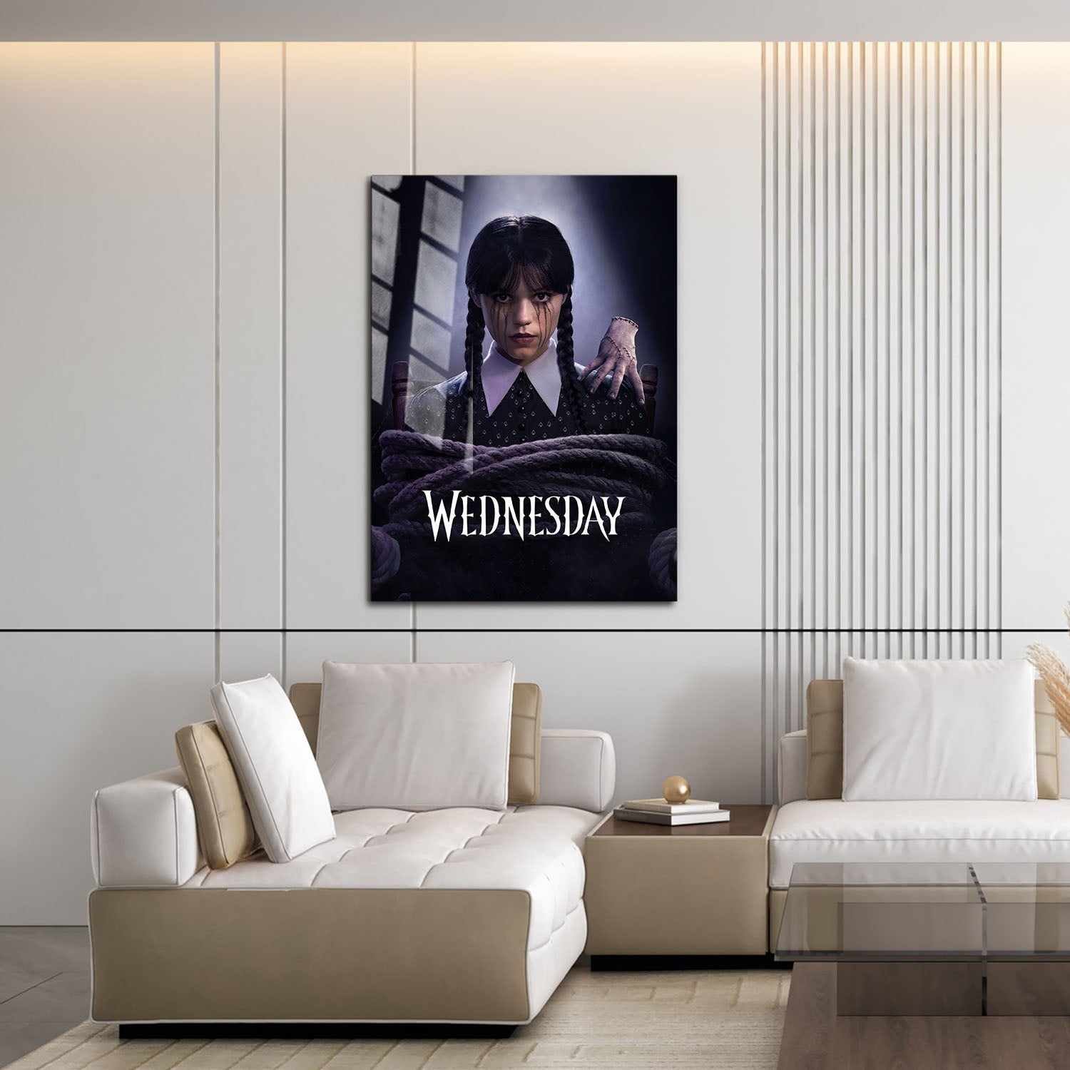 Flex Designs Metal Poster Wednesday 16 x 24" Home Goods - TV Show 2022 TV Show Metal Poster
